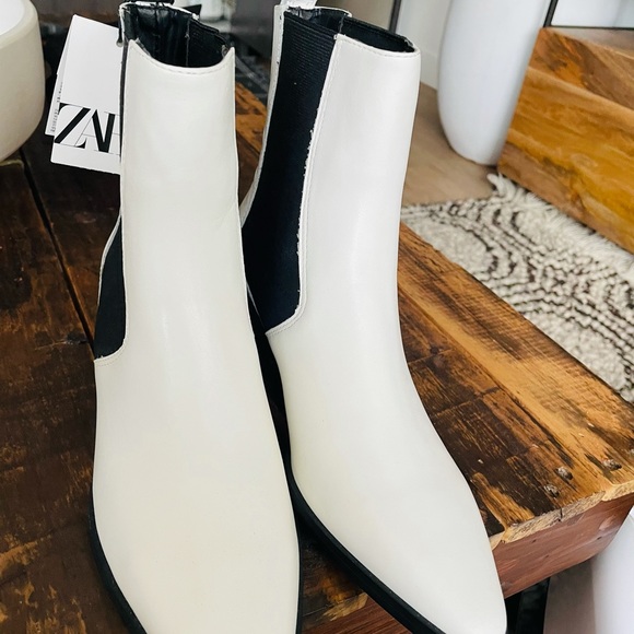 Zara white boots - Picture 3 of 7